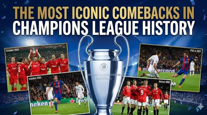 The Most Iconic Comebacks in Champions League History