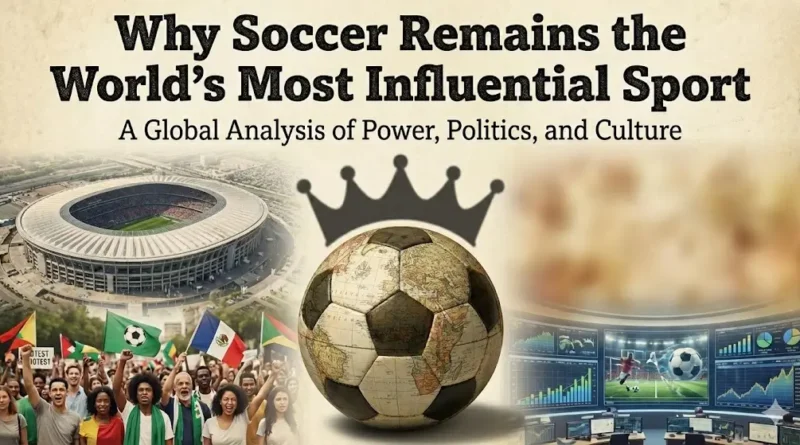 Why Soccer Remains the World’s Most Influential Sport