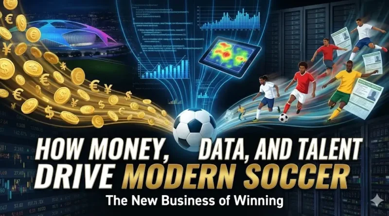 How Money, Data, and Talent Drive Modern Soccer